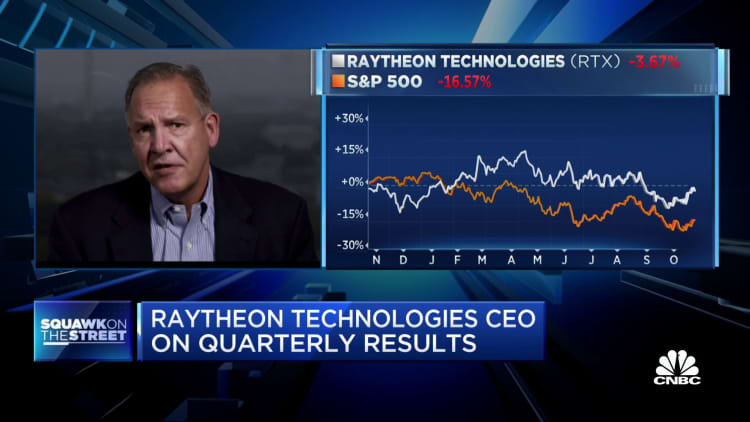 Supply chain problems still creating challenges, says Raytheon CEO Greg Hayes