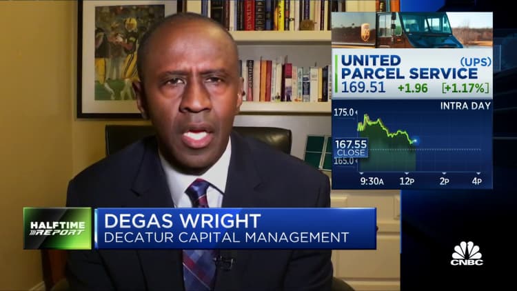Decatur Capital's Degas Wright makes his case for UPS