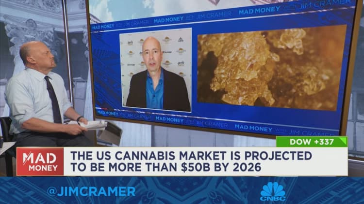 Watch Jim Cramer's full interview with Canopy Growth CEO David Klein