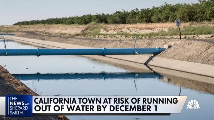 Coalinga, California, on the verge of running out of water