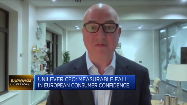 Obserwujemy słabnące nastroje konsumentów w Europie i Chinach: Prezes Unilever