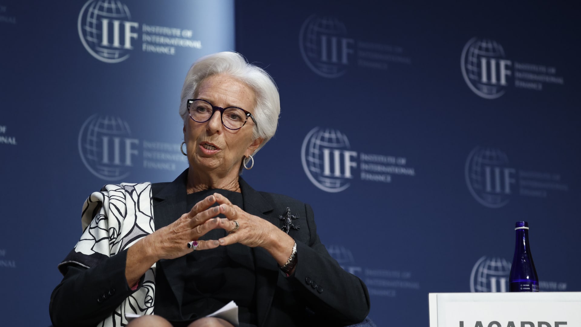 ECB may have to restrict growth to control inflation Lagarde says – CNBC