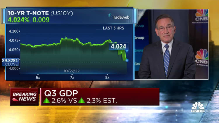U.S. GDP tops estimates in third quarter at 2.6%