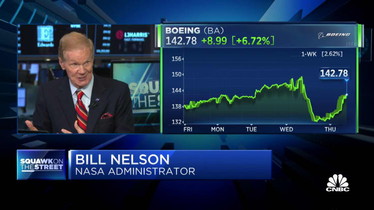 NASA's Bill Nelson on new economic output report