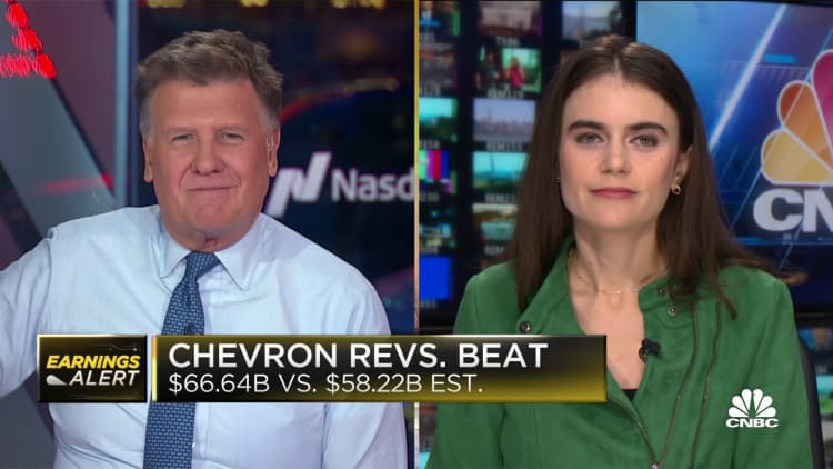 Chevron reports third-quarter earnings, beats Wall Street's expectations