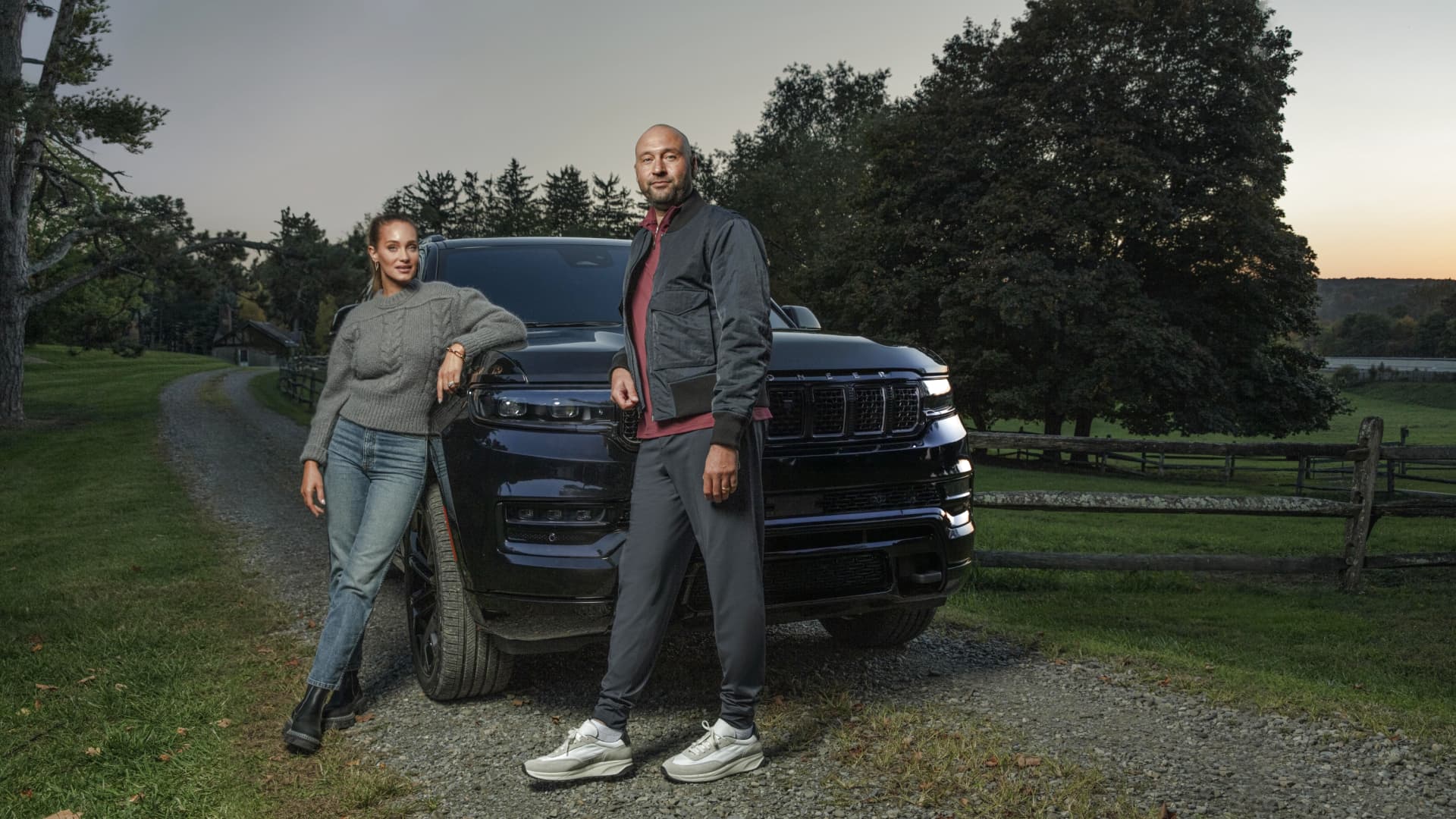 Derek and Hannah Jeter signal multiyear take care of Jeep to advertise Grand Wagoneer SUV