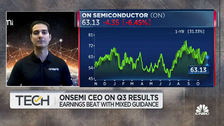 Onsemi's Q3 earnings beat comes with mixed guidance