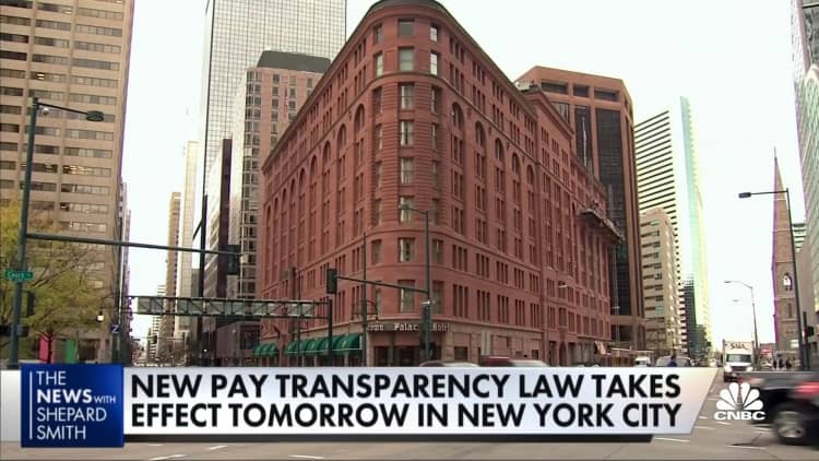 New pay transparency law takes effect tomorrow in NYC