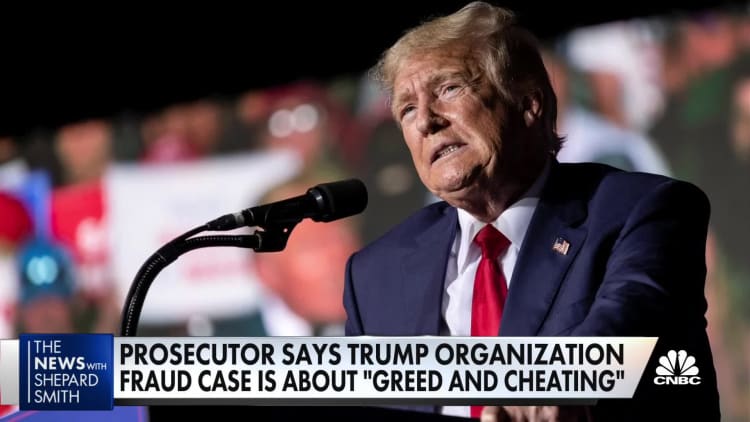 Trump fraud case about 'greed and cheating,' says prosecutor
