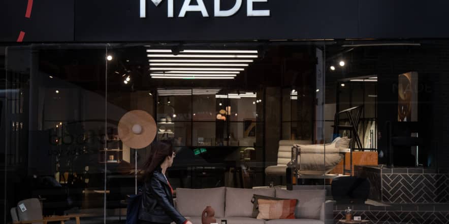 Britain's Next to buy failed furniture retailer Made.com with 500 jobs at risk