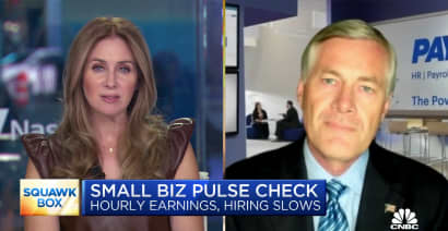 Small businesses are still facing a strong job market, says Paychex CEO John Gibson