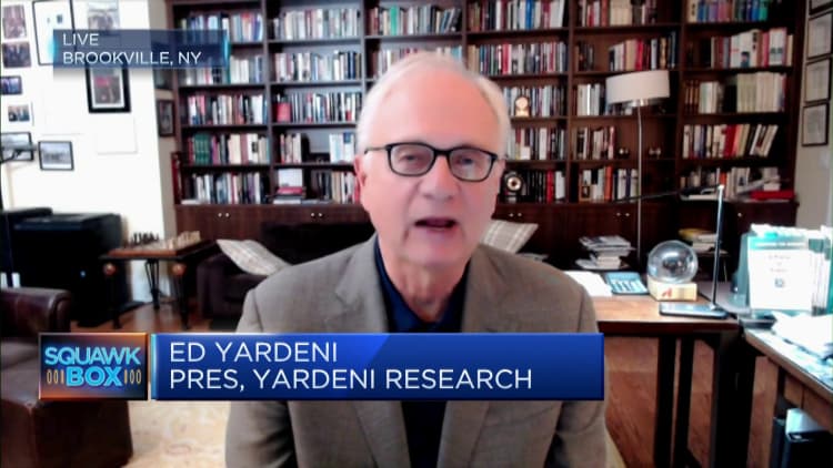 The Fed may hike 75 basis points again in December, says Ed Yardeni