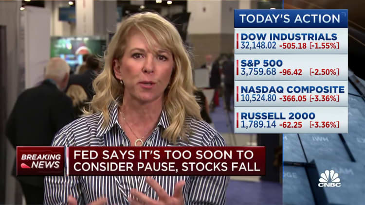When the Fed gets to a terminal rate it's likely to stay there, says Charles Schwab’s Liz Ann Sonders