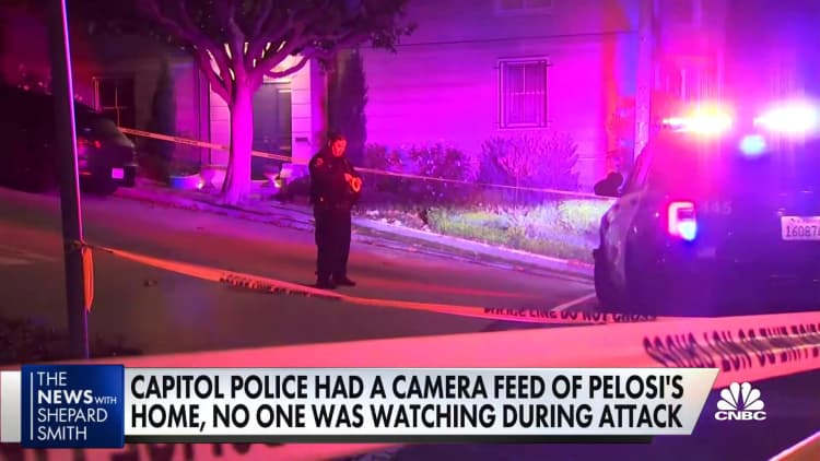 Capitol Police had a live feed of the Pelosi home invasion, but no one noticed it