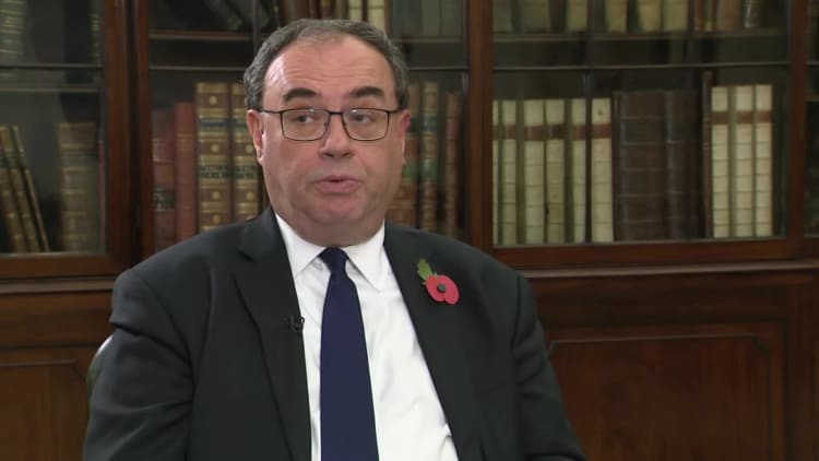 Watch CNBC's full interview with Bank of England's Andrew Bailey.