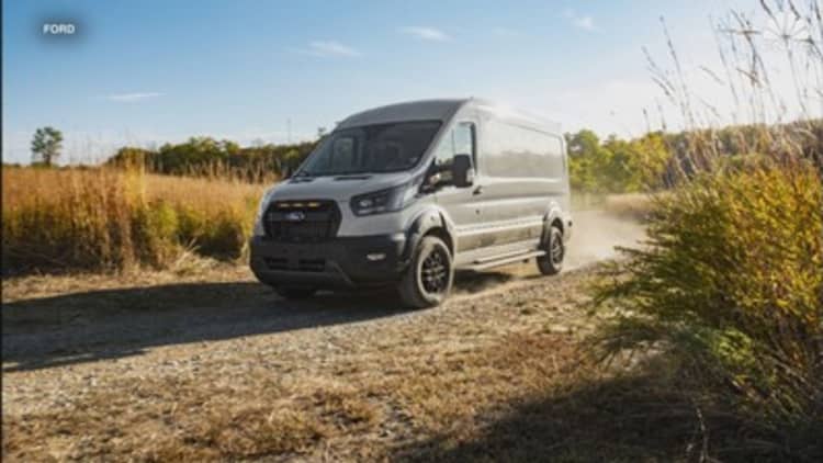 Ford attempts to cash in on 'van life' craze with new 2023 Transit Trail van