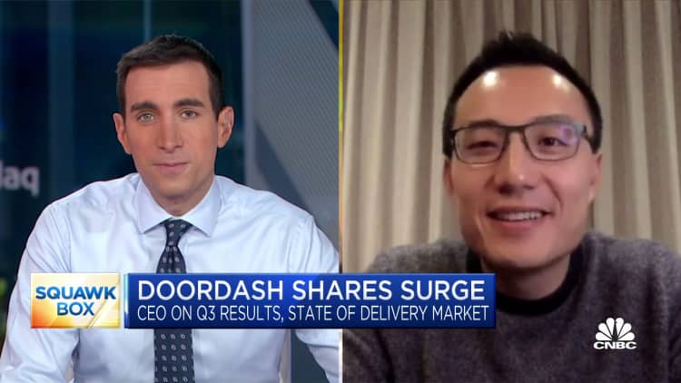 DoorDash CEO Tony Xu on earnings beat: We are seeing resilient delivery demand