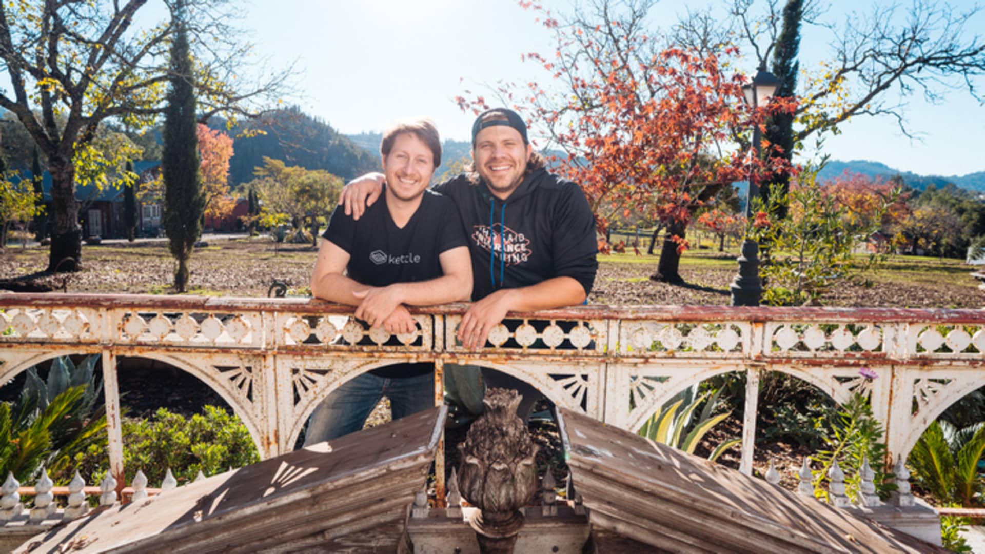 Kettle co-founders Nathaniel Manning, left, and Andrew Engler