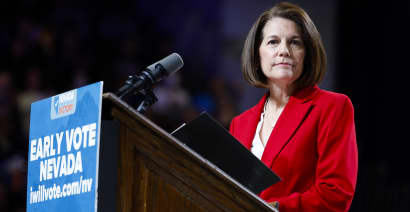 Incumbent Sen. Catherine Cortez Masto wins Nevada race vs. GOP challenger Laxalt