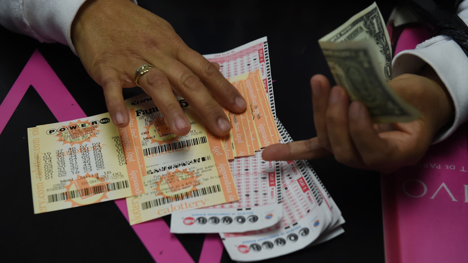The $1.9 billion Powerball jackpot — the largest ever — is up for grabs. Here's the tax bill if there's a winner