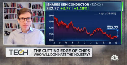 China is behind in its ability to design and produce advanced chips, says Chris Miller, author of "Chip War"