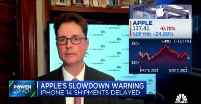 Apple slowdown dent would come from flat-out lost iPhone sales, says D.A. Davidson's Tom Forte