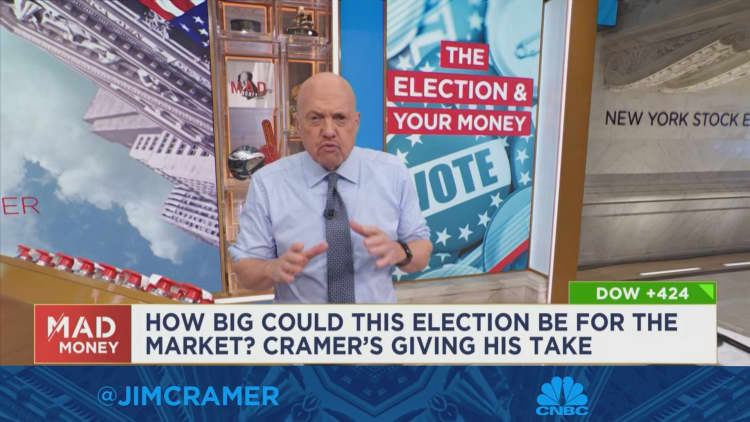 जिम क्रैमर बताते हैं कि शेयर बाजार मंगलवार के मध्यावधि चुनाव की व्याख्या कैसे कर सकता है