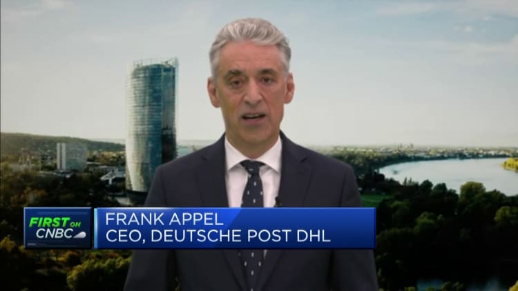 Deutsche Post DHL: B2B volumes are declining 'all over the place'