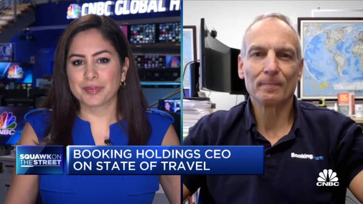 We're not seeing any travel demand pullback, says Booking Holdings CEO