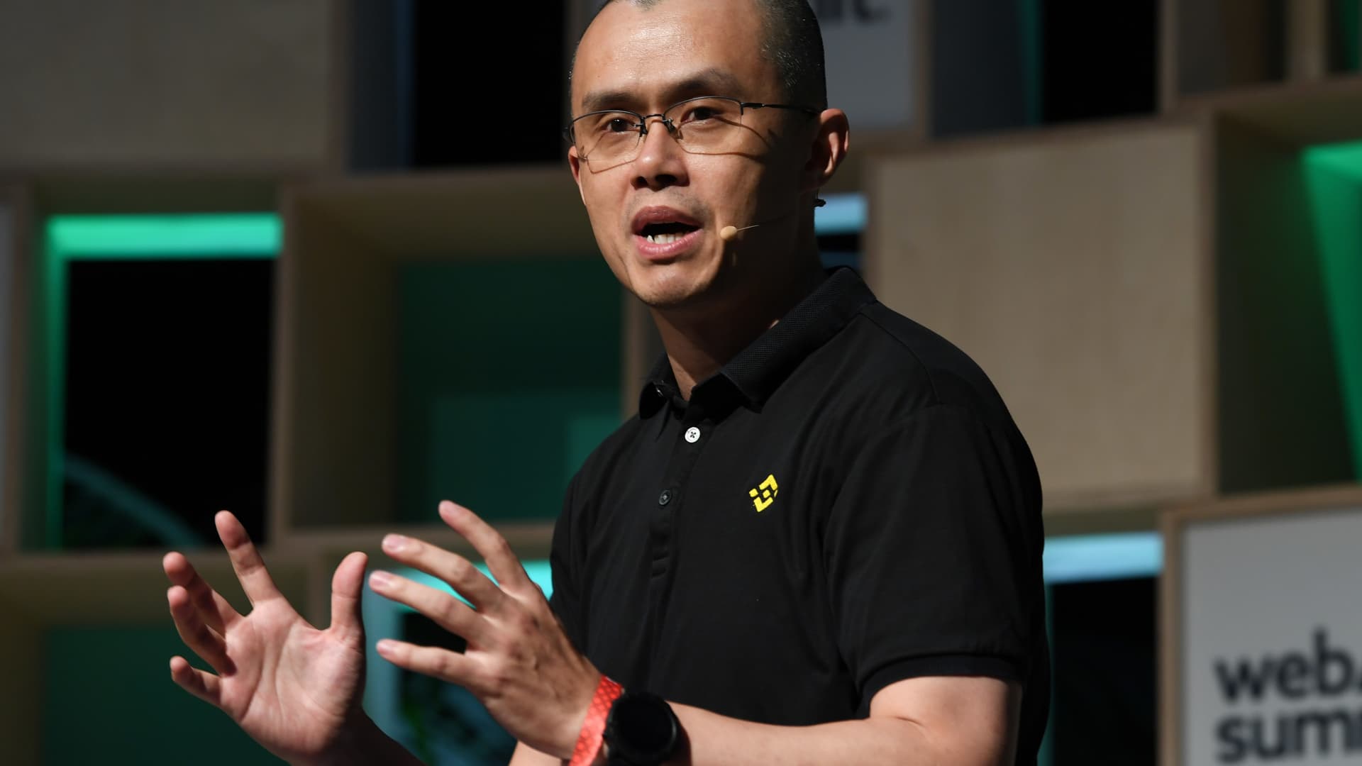 Binance is seeing a slight increase in withdrawals but otherwise it's 'business as usual,' CEO says