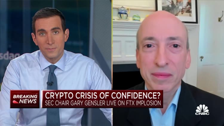 SEC Chair Gary Gensler on FTX fallout: Investors need better protections in crypto