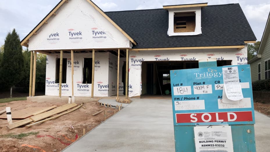New Home Construction, Trilogy 55+ community, Denver, North Carolina.