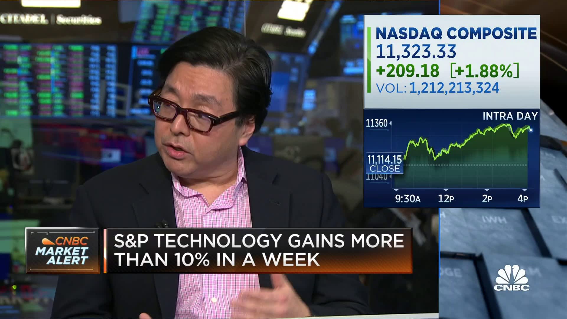 Markets will see a stronger rally that carries the S&P to at least 4,400,  says Fundstrat's Tom Lee