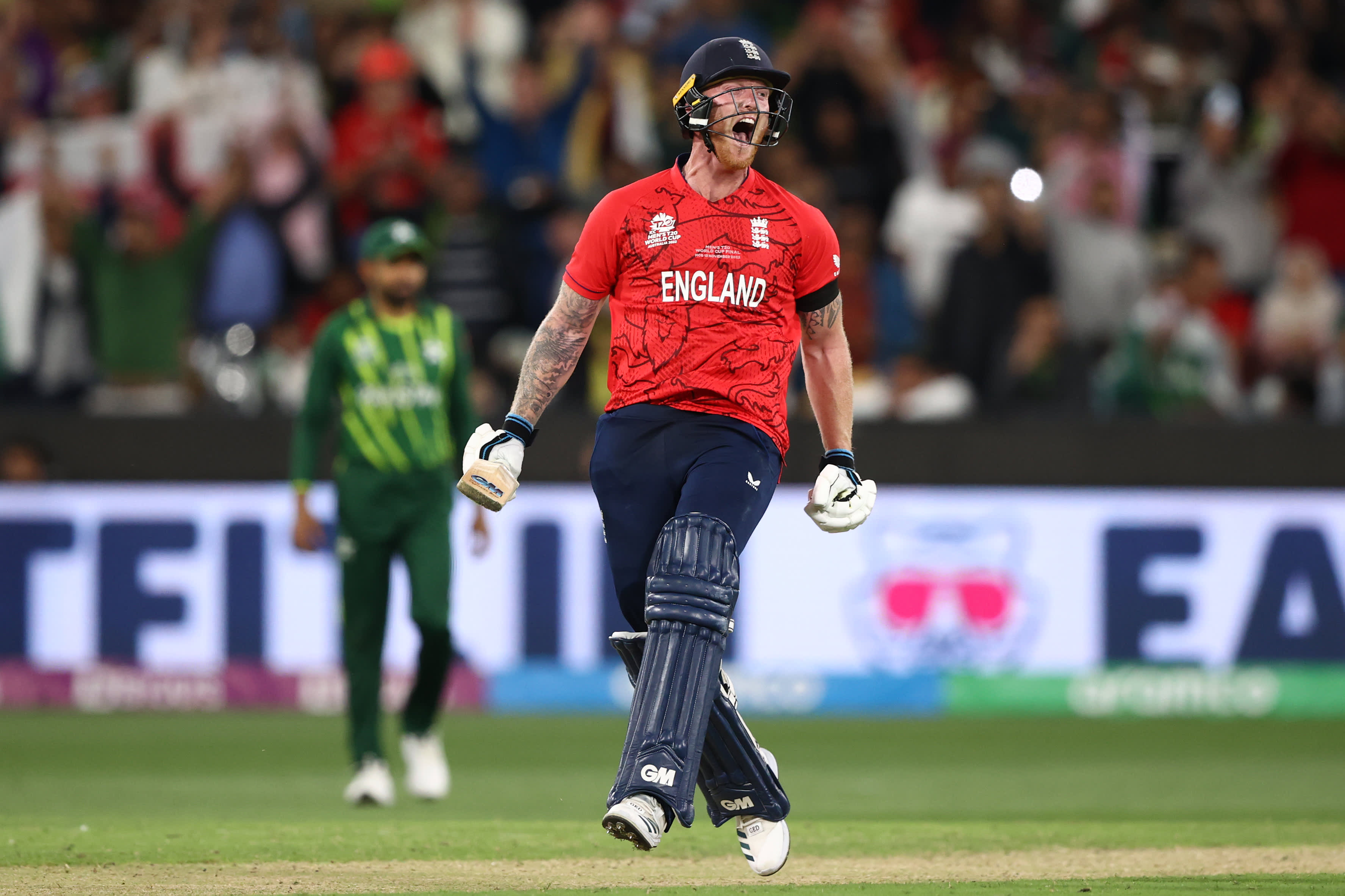 England beat Pakistan to win T20 World Cup at MCG as Ben Stokes stars yet again in a final