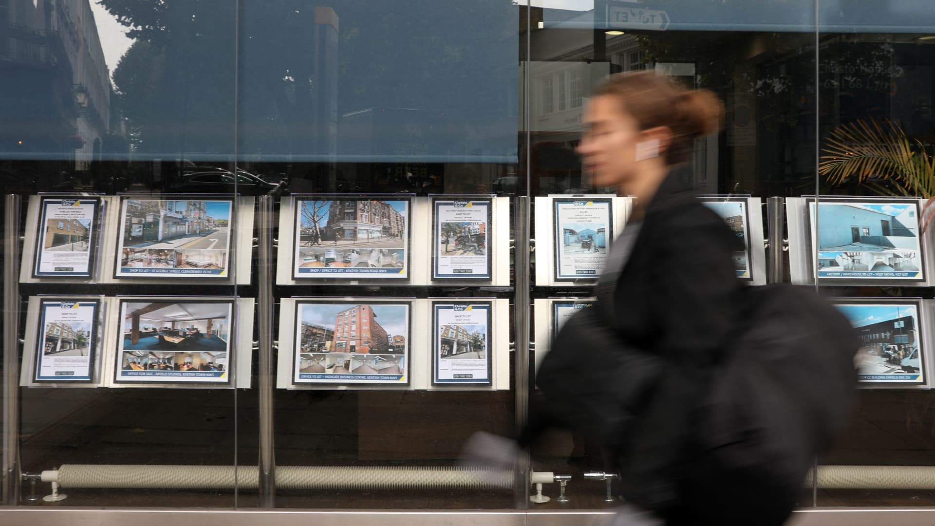 UK property market at risk of major downturn as recession fears loom