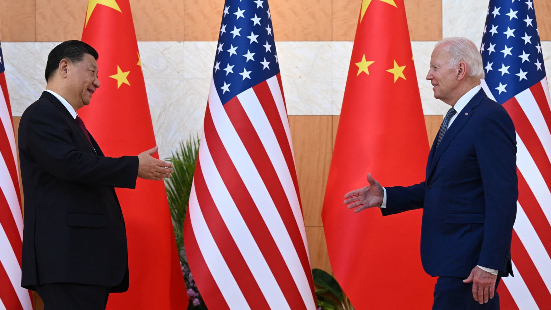 Biden objects to China's 'aggressive' approach to Taiwan in three-hour meeting with Xi - CNBC Finance