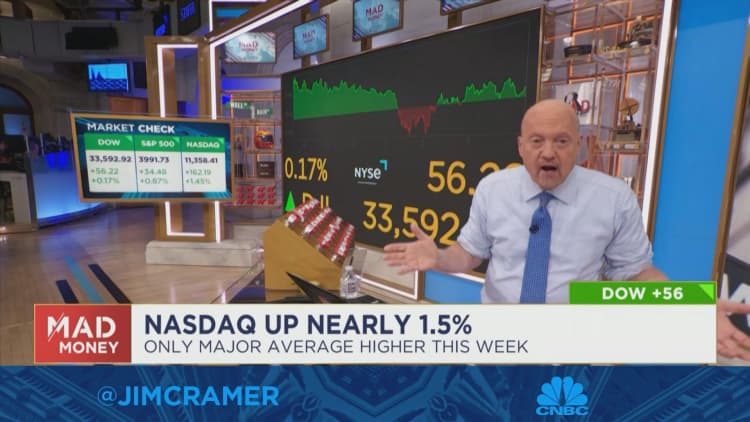 Cramer gives his take on Tuesday's market rally