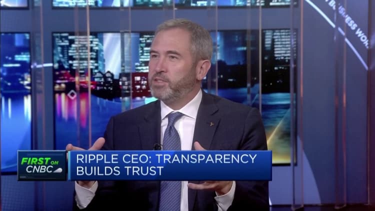 Crypto has ne'er  conscionable  been sunshine and roses and it's an manufacture  that needs to mature, Ripple CEO says