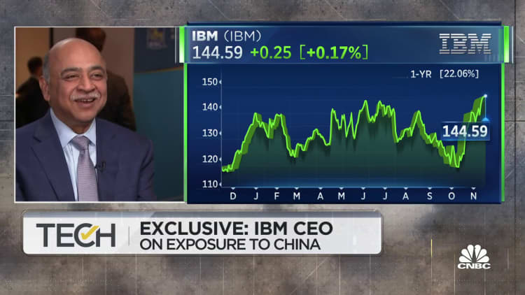 IBM CEO Arvind Krishna says technology is a deflationary answer to today's macro struggles