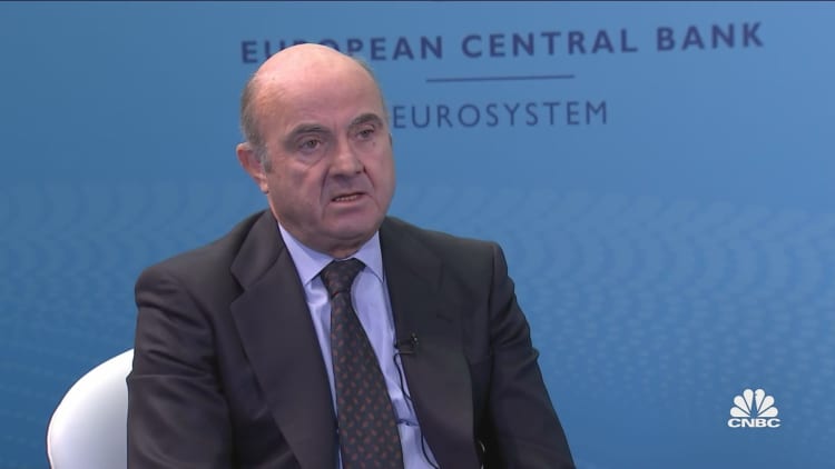 ECB will do 'whatever is necessary' to get inflation to 2%, says Luis de Guindos