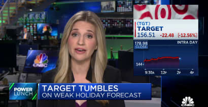 Target's earnings highlight a decline in consumer discretionary spending