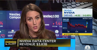 NVIDIA beats data center revenue
