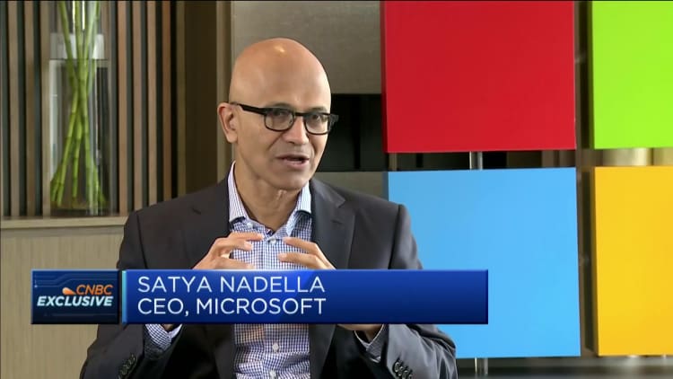 Microsoft Satya Nadella is ‘very bullish’ on Asia, China and India