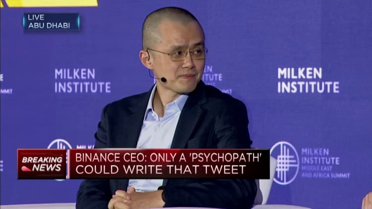 Binance CEO: Didn't know he and FTX CEO are 'sparring partners'