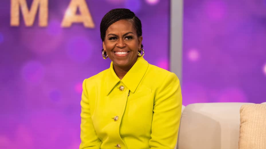 TODAY -- Pictured: Michelle Obama on Monday, November 14, 2022 -- (Photo by: Nathan Congleton/NBC via Getty Images)