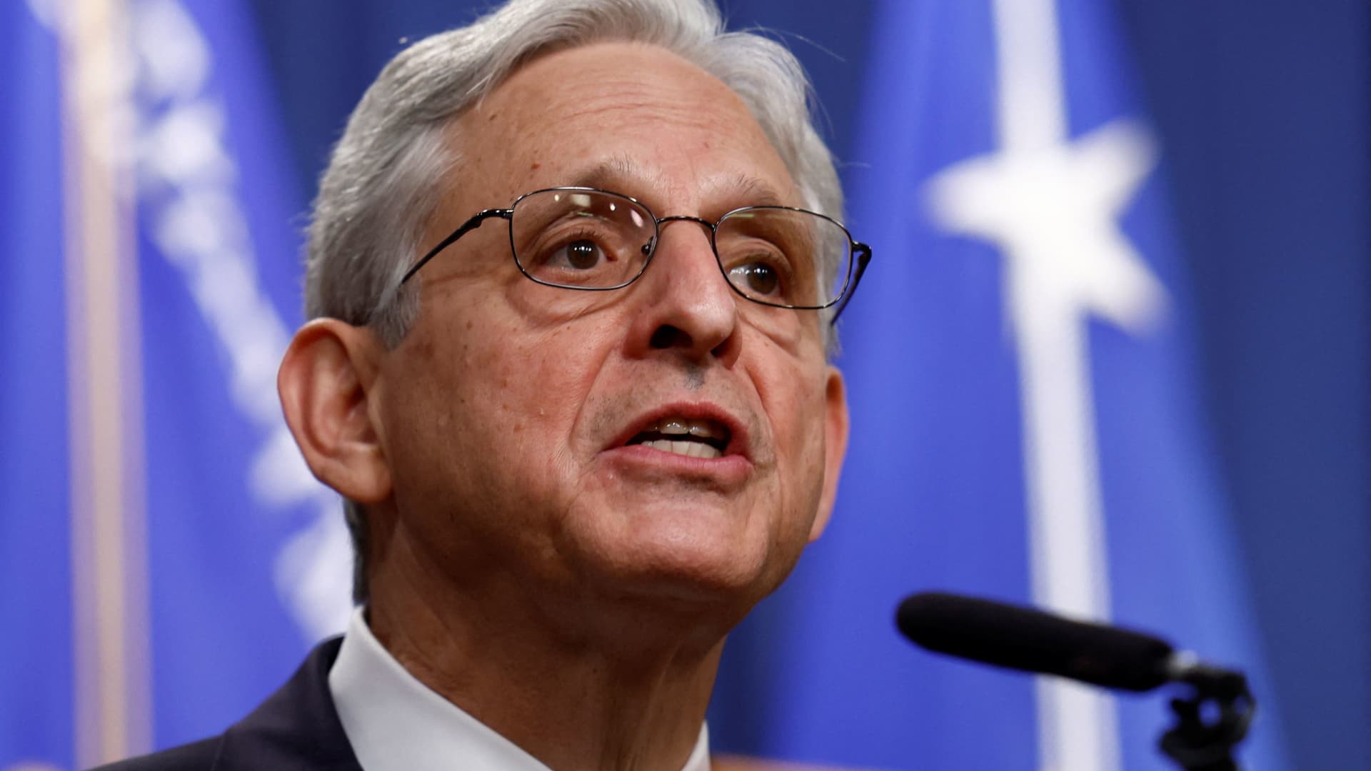 Watch live: Attorney General Merrick Garland makes statement at Department of Justice