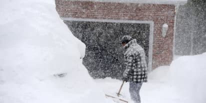 Lake-effect storm dumps several feet in NY; more expected