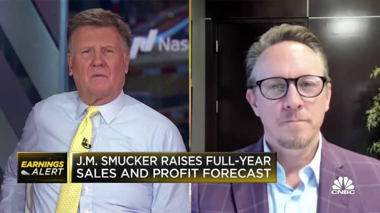 J.M. Smucker Company raises full-year sales and profit forecast