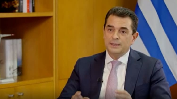 Greek energy minister: EU gas price ceiling of 275 euros/MWh is 'not a price ceiling'