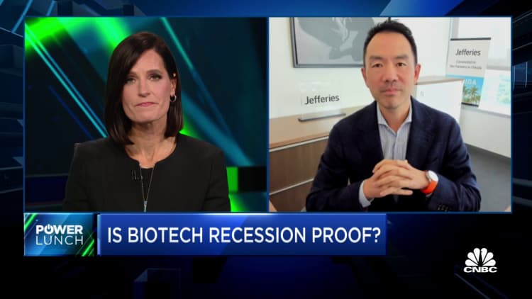 We still think there's more room for biotech to go higher, says Jefferies' Yee